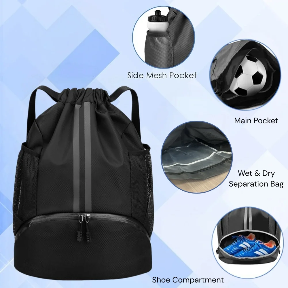 Sac à dos de sport à cordon de - Outdoor Sport Backpack avis et prix