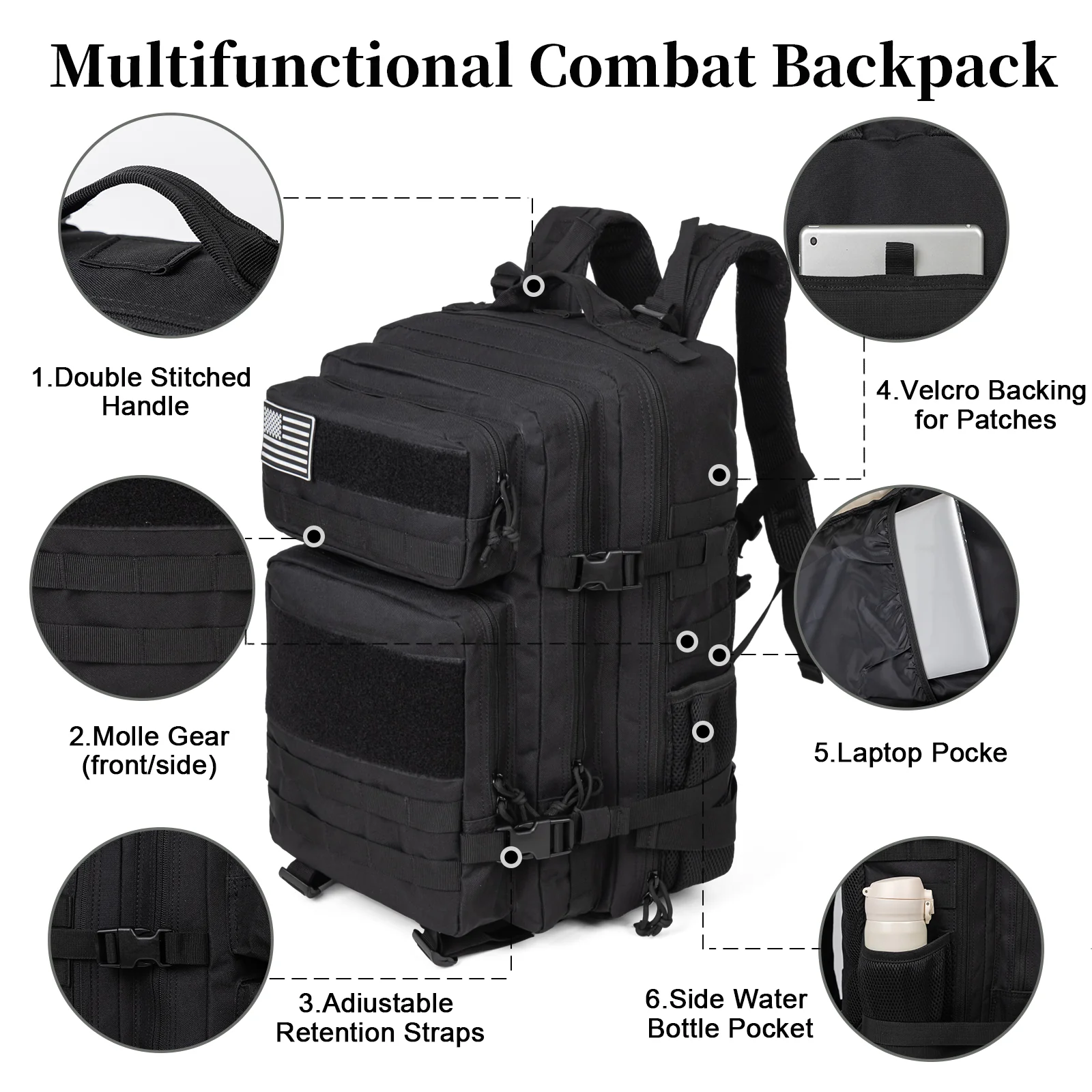 Sac à dos tactique militaire d - Outdoor Sport Backpack avis et prix
