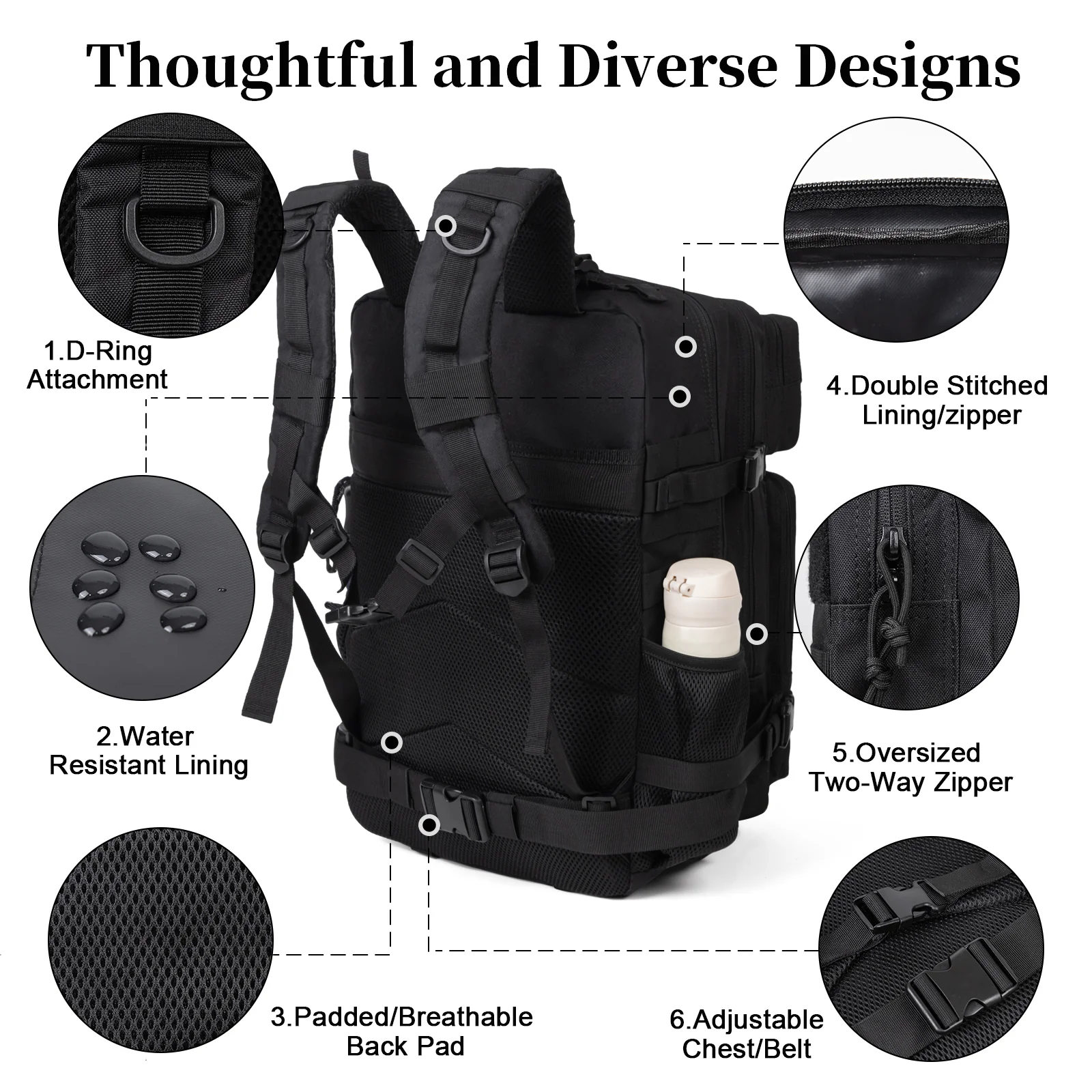 Sac à dos tactique militaire d - Outdoor Sport Backpack avis et prix