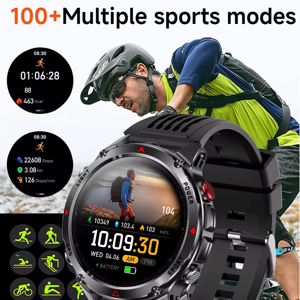 Montre connectée militaire pou - Definition Of Outdoor Sport avis et prix