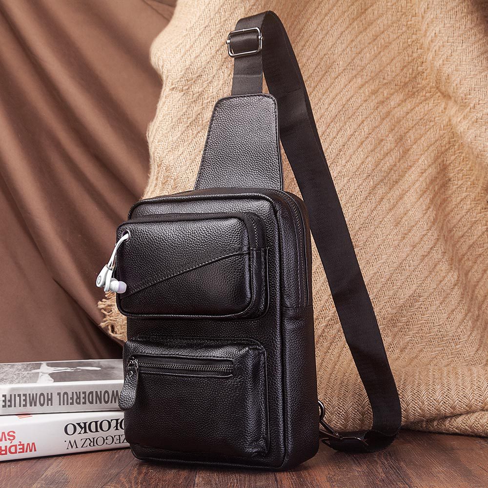 Sac de poitrine en cuir vérita - Outdoor Sport Backpack avis et prix
